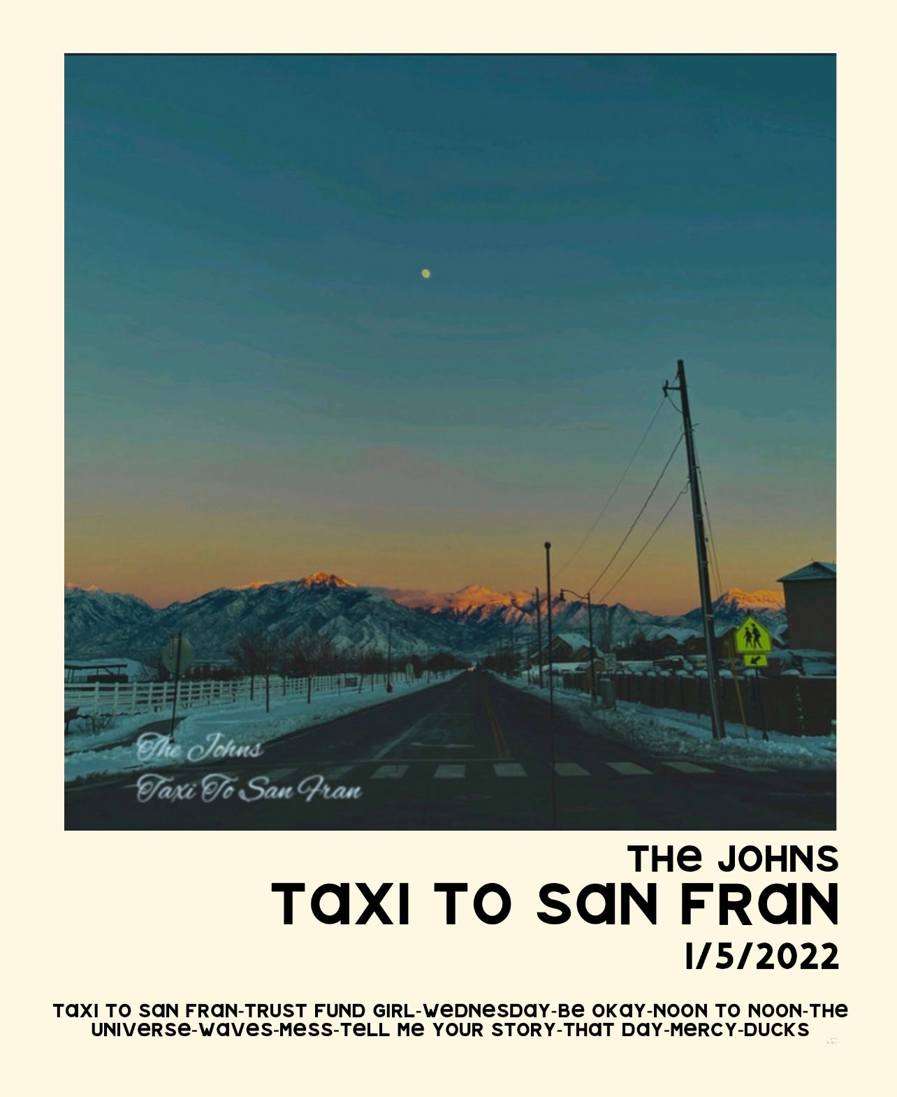 Taxi To San Fran tee